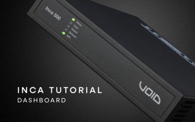 Inca Tutorial - Dashboard