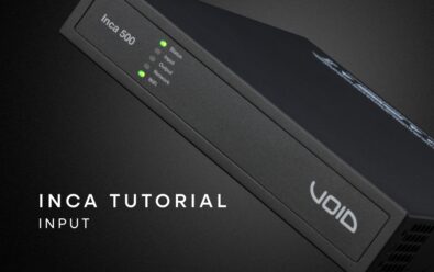Inca Tutorial - Input