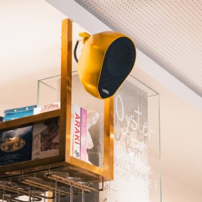 RAL gold customised Indigo 6 Pro - Void Acoustics
